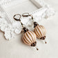 Pink Beaded Vintage Earrings