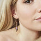 Blue & Purple Vintage Inspired Earrings
