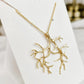 Gold Branch Layering Necklace
