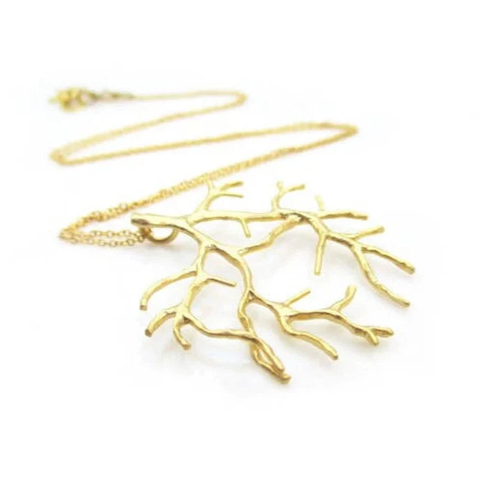 Gold Branch Layering Necklace