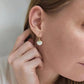 Gold Seashell Mermaidcore Earrings