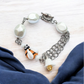 Bumble Bee Lampwork Bracelet