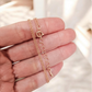 Gold Eiffel Tower Charm Necklace