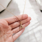 Gold Eiffel Tower Charm Necklace