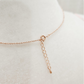 Gold Eiffel Tower Charm Necklace
