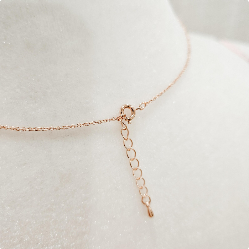Gold Eiffel Tower Charm Necklace