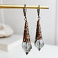 Blue & Purple Vintage Inspired Earrings