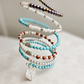 Turquoise Beaded Wrap Bracelet