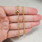 Gold Sunburst Charm Necklace
