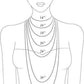 Silver Octopus Layering Charm Necklace