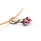 Pink Vintage Inspired Pearl Earrings