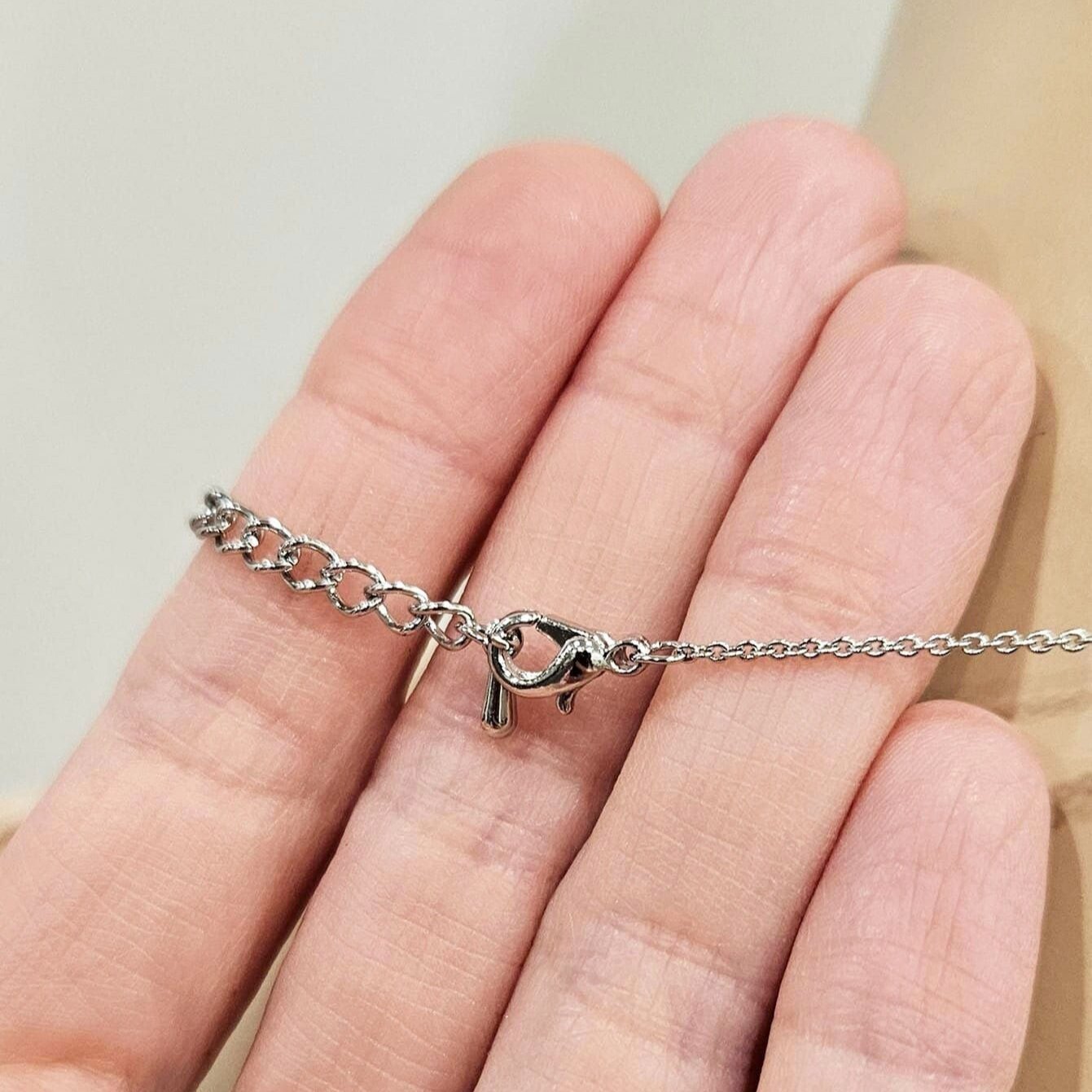Silver Octopus Layering Charm Necklace